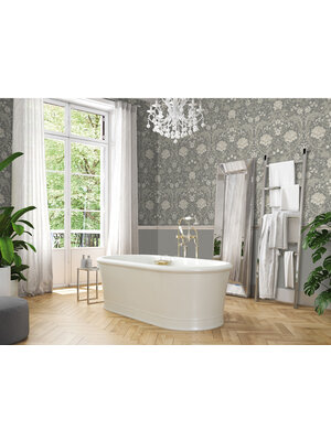 Dutch Wallcoverings British Heritage Bloem - Grijs