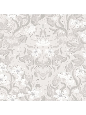 Dutch Wallcoverings Fägring - Lisa - Grijs Dutch Wallcoverings Fägring - Lisa - Grijs