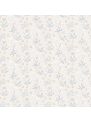 Dutch Wallcoverings Langenas - Fleur Grey - Grijs