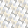 Dutch First Class FC Joy- driehoeken grijs/beige - 72020