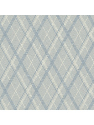 Dutch Wallcoverings Sauvage Ruit - Grijs/Blauw Dutch Wallcoverings Sauvage Ruit - Grijs/Blauw