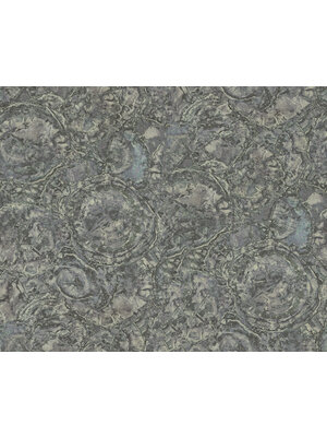 Dutch Wallcoverings Carrara Best - Grijs/Goud
