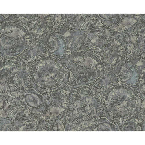 Dutch Wallcoverings Carrara Best - Grijs/Goud