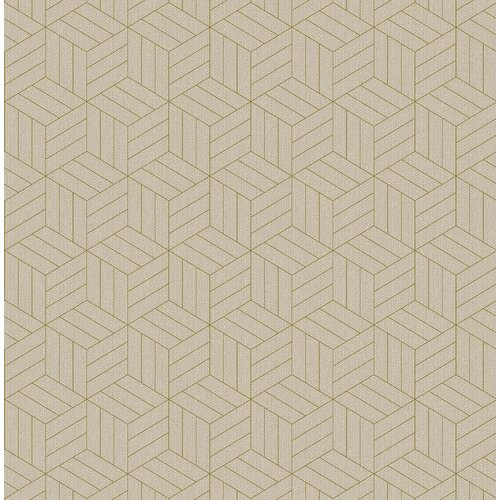Dutch Wallcoverings Euphorie - Dessin - Grijs/Goud