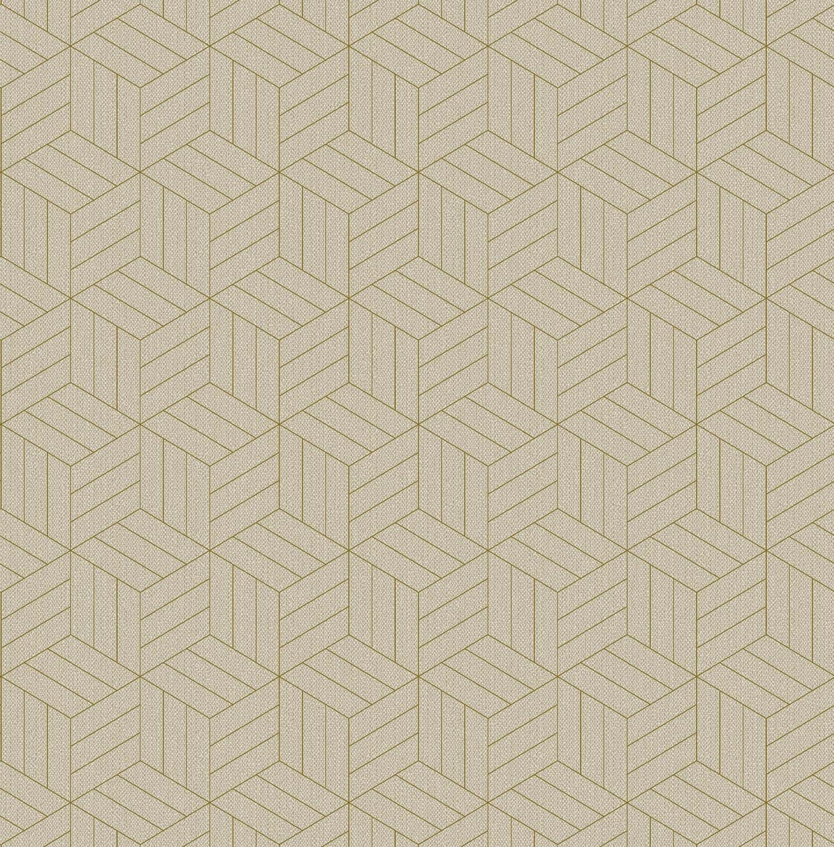 Dutch Wallcoverings Euphorie - Dessin - Grijs/Goud afbeelding