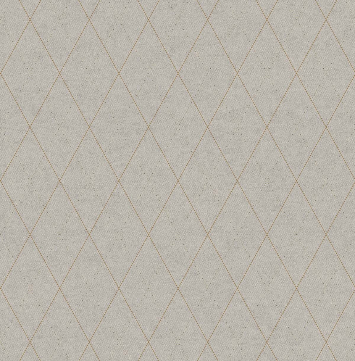 Dutch Wallcoverings Euphorie - Dessin - Grijs/Goud afbeelding