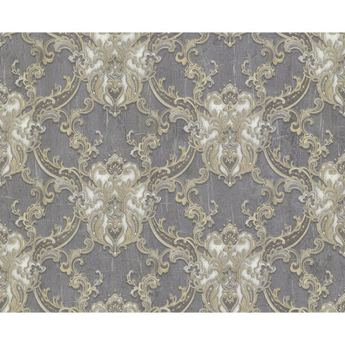 Dutch Wallcoverings Yudashkin 5 10X1,06M - Grijs/Goud