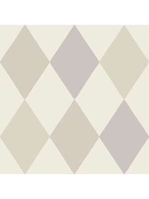 Dutch Wallcoverings Langtan - Kalas Grey/Lilac - Grijs/Lila