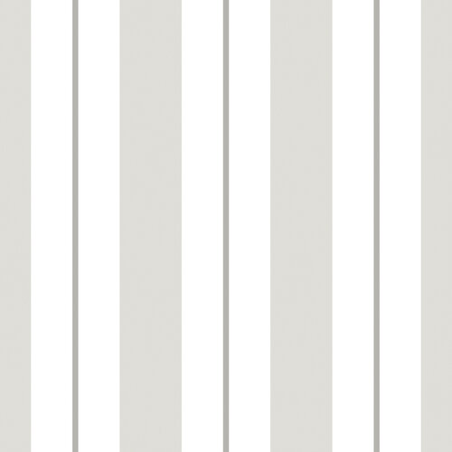 Dutch Wallcoverings Joy - Strepen - Grijs/Wit