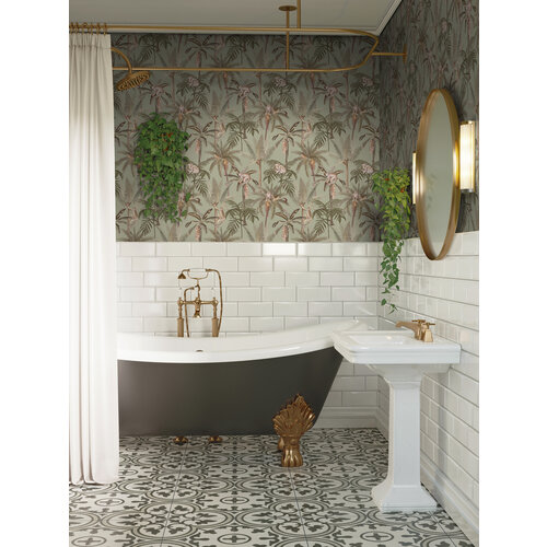 Dutch Wallcoverings Arboretum - Ateles Sage - Groen