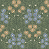 Dutch Wallcoverings Ekbacka - Bellis Green - Groen