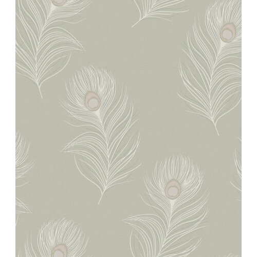 Dutch Wallcoverings Eleganza - Pavone Sage - Groen