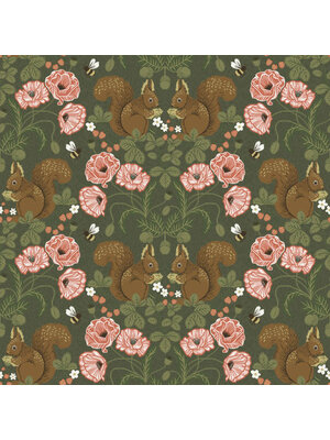 Dutch Wallcoverings Gronhaga - Kurre Green - Groen