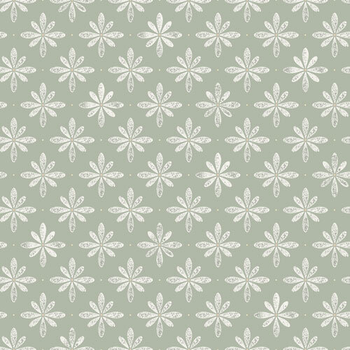 Dutch Wallcoverings Havsblick - Flora Light Green - Groen