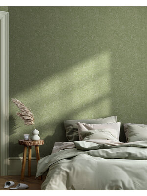 Dutch Wallcoverings Klara & Tove - Landskapsdjur Green - Groen