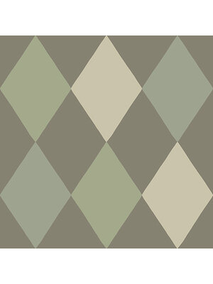 Dutch Wallcoverings Langtan - Kalas Dark Green - Groen