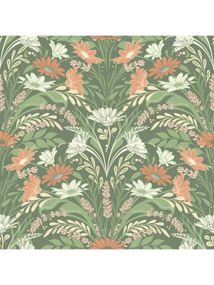 Dutch Wallcoverings Sunnano - Värmdö Green - Groen