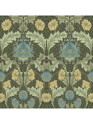 Dutch Wallcoverings Hidden Treasures 2 -Myrtle Grn/Blue/Yellw - Groen/Blauw/Geel Dutch Wallcoverings Hidden Treasures 2 -Myrtle Grn/Blue/Yellw - Groen/Blauw/Geel