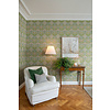Dutch Wallcoverings Hidden Tr2 -Myrtle Green/Yellow - Groen/Geel