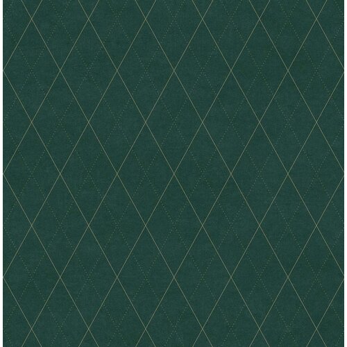 Dutch Wallcoverings Euphorie - Dessin - Groen/Goud