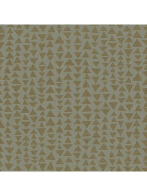 Dutch Wallcoverings Memento Br. - Groen/Goud