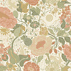 Dutch Wallcoverings Langtan - Växa Green/Pink - Groen/Roze Dutch Wallcoverings Langtan - Växa Green/Pink - Groen/Roze