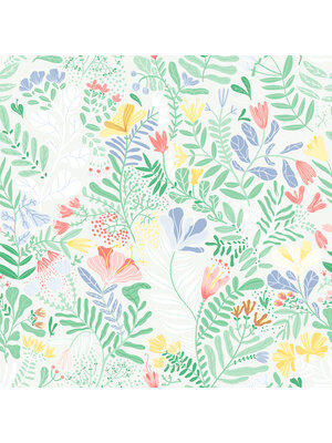 Dutch Wallcoverings Fägring - Brittsommar L.Groen - Lichtgroen