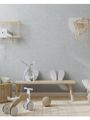 Dutch Wallcoverings Klara & Tove - Landskapsdjur Light Green - Lichtgroen