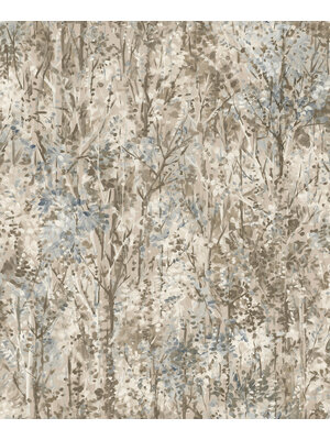 Dutch Wallcoverings Arabesque - Verdant Blue - Multi Dutch Wallcoverings Arabesque - Verdant Blue - Multi