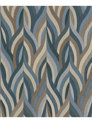 Dutch Wallcoverings Arabesque - Arabesque Blue - Multi Dutch Wallcoverings Arabesque - Arabesque Blue - Multi