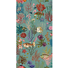 Dutch Wallcoverings Arboretum - Cora Soft Aqua - Multi