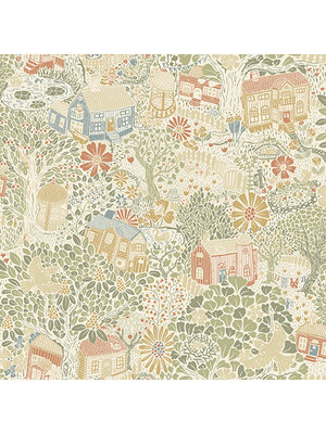 Dutch Wallcoverings Langtan - Bygga Bo - Multi Light