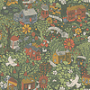 Dutch Wallcoverings Langtan - Bygga Bo - Multi Dark
