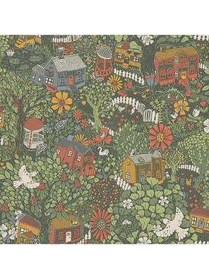 Dutch Wallcoverings Langtan - Bygga Bo - Multi Dark