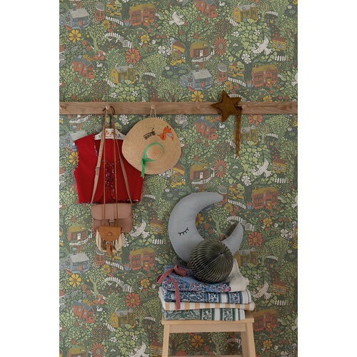 Dutch Wallcoverings Langtan - Bygga Bo - Multi Dark