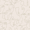 Dutch Wallcoverings Amazonia - Linear Visage Neutral - Multicolor