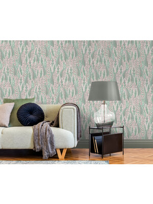 Dutch Wallcoverings Amazonia - Amherst Pink - Multicolor