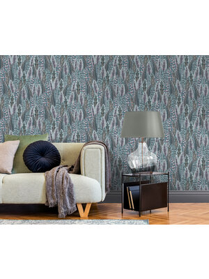 Dutch Wallcoverings Amazonia - Amherst Purple - Multicolor