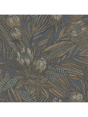 Dutch Wallcoverings Alchemy - Susara - Navy