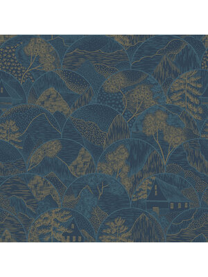 Dutch Wallcoverings Alchemy - Teshio - Navy
