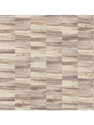 Dutch Wallcoverings Artisan Metallic Wood - Purple/Gilver