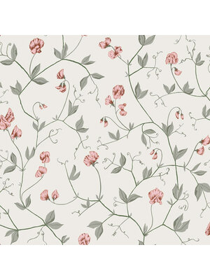 Dutch Wallcoverings Havsblick - Juliet Red - Rood