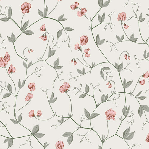 Dutch Wallcoverings Havsblick - Juliet Red - Rood