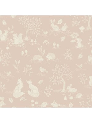 Dutch Wallcoverings Gronhaga - Ivar Pink - Roze Dutch Wallcoverings Gronhaga - Ivar Pink - Roze