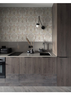 Dutch Wallcoverings Klara & Tove - Äng Pink - Roze