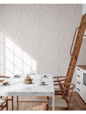 Dutch Wallcoverings Klara & Tove - Magnolia Pink - Roze Dutch Wallcoverings Klara & Tove - Magnolia Pink - Roze