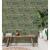 Dutch Wallcoverings Cascading Gardens - Petra - Sage