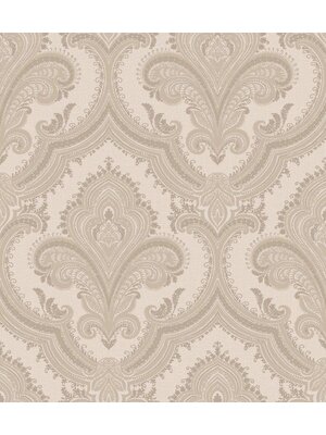 Dutch Wallcoverings Casbah/Bs1 Damask - Taupe Dutch Wallcoverings Casbah/Bs1 Damask - Taupe