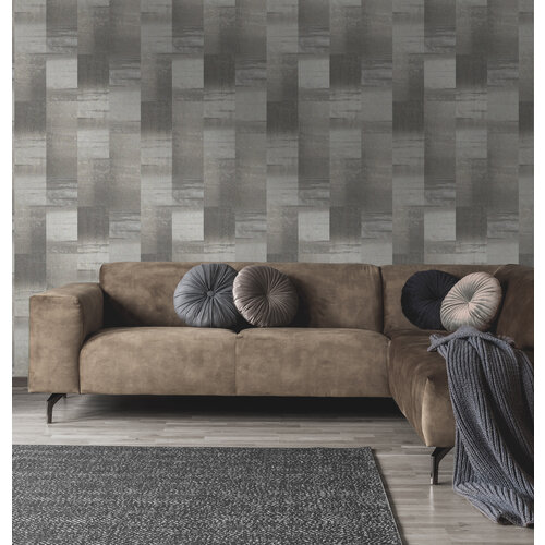 Dutch Wallcoverings Khalili - Aokari Bead Grey/Taupe - Taupe/Grijs