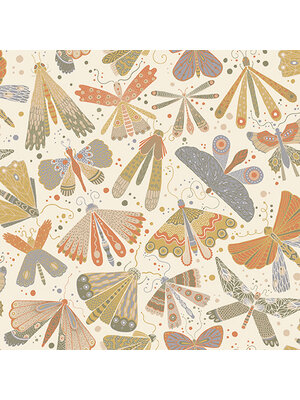 Dutch Wallcoverings Langtan - Flyga Teracotta - Terra
